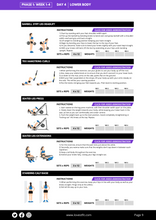 Load image into Gallery viewer, 12 Week Tighten &amp; Tone Program